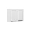 Armário de Cozinha Aéreo Duplo Florença Aço 0,70m - Branco