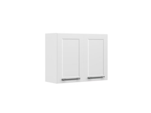 Armário de Cozinha Aéreo Duplo Florença Aço 0,70m - Branco