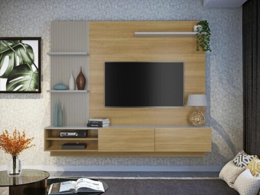 Home suspenso Montana 65" - Cinamomo/Off white
