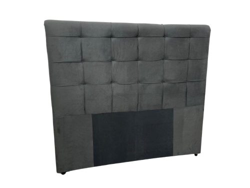 Cabeceira Silas Queen - Cinza Suede