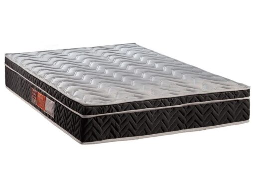 Colchão Conforto Firme Black  Casal - 138x188x25