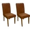 Conjunto Cadeiras Califórnia 2 unidades - Cinamomo/Terracota