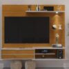 Home Suspenso Amazon com LED 60” - Cedro/Off white