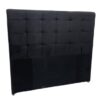 Cabeceira Silas Casal - Preto Suede