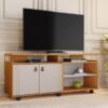 Rack Ilustre 55" - Cinamomo/Off White
