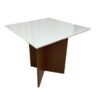 Mesa de Jantar Helo 0.90x0.90 - Mel/Off White