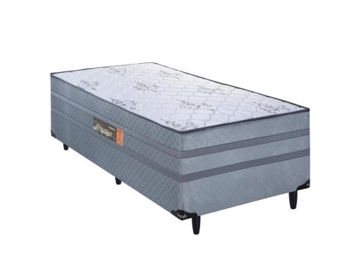 Cama Box Prestige Solteiro Molas Ensacadas - 88x138x48