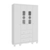 Armário Tedy 4 Portas - Branco