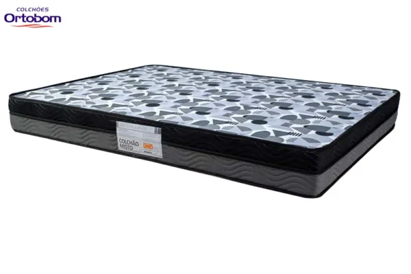 Colchão Casal Ortopédico EPS Iso Dupla Face D-33 138x188x20 Ortobom