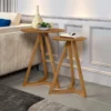 Conjunto Mesa Lateral Mezanino Classic Nature Tebarrot