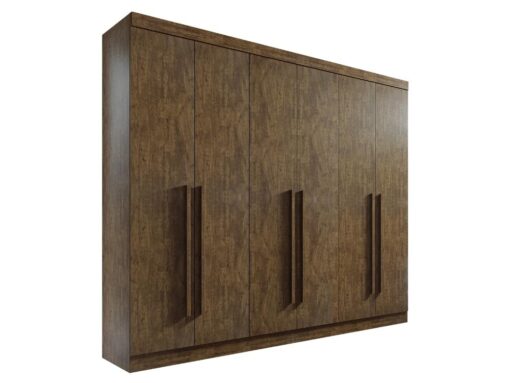 Guarda-Roupa Da Vinci Plus 6 portas e 6 gavetas - Ipê