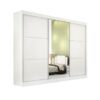 Guarda-Roupa Los Angeles 3 portas e 6 gavetas - Branco