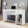 Mesa Office NT 2070 Larg. 1.08m Branco Notável
