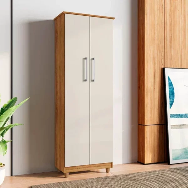 Armário Multiuso Nina Larg. 0.53m  Cedro/Areia Rud Rack
