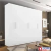 Guarda-Roupa Casal Colibri 6 Portas 6 Gavetas Larg. 2.05m Branco D doro