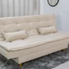 Sofá Cama Premium Larg. 1.80m Linho Bege 2305