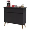 Aparador Buffet Zeus 3 Portas 1 Gaveta Ej