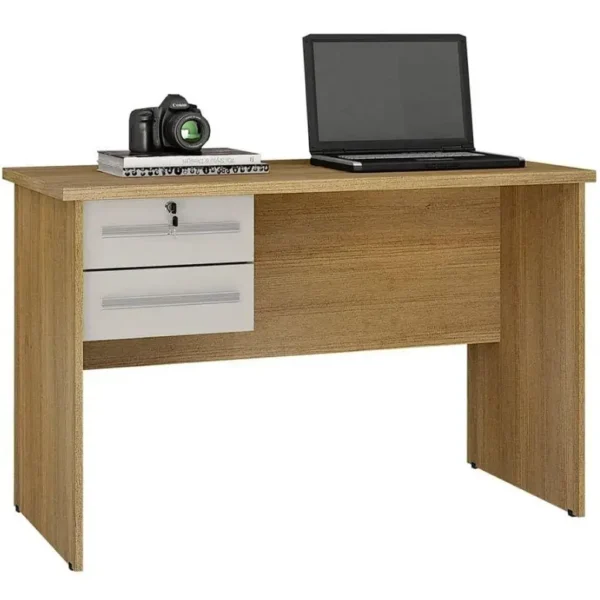 Mesa de Computador Byte Escrivaninha 2 Gavetas Valdemóveis