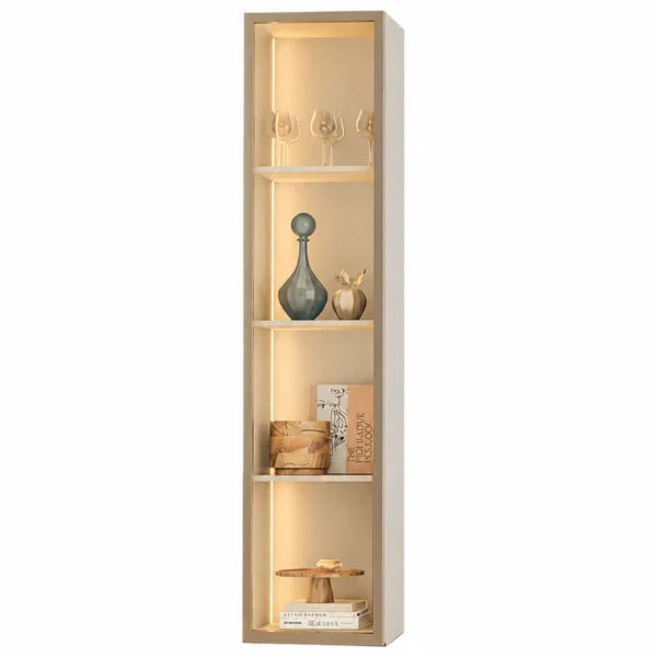 Torre Modular Liso 160cm com 1 Porta e Led Jb Bechara
